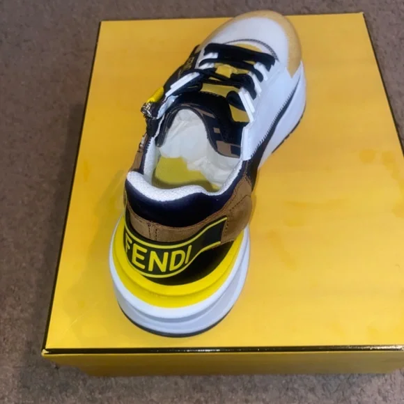 Fendi Flow slip on multi men sneaker